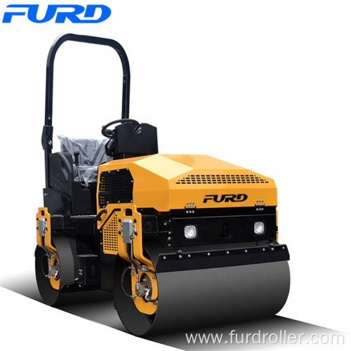 Factory Sell Ride-on Double Drum Road Roller (FYL-1200)